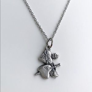 Immaculate + Sacred Hearts Necklace